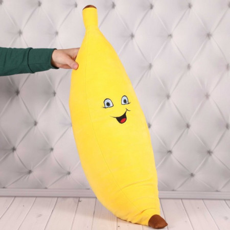 Мягкая игрушка подушка Копиця Банан 00284-05 69x18x19 см