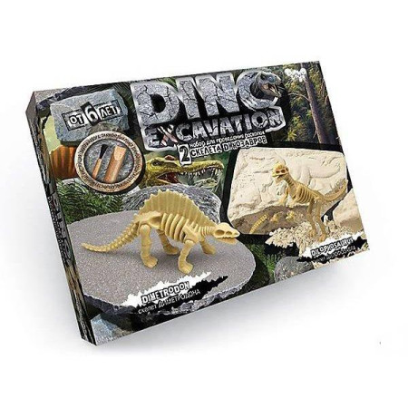 Игровой набор для раскопок Danko Toys Dino Excavation DEX-01-04-05-06