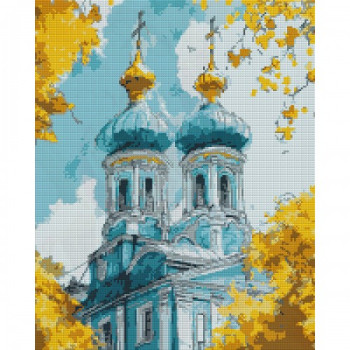 Алмазная мозаика на подрамнике Santi София Киевская 956067 40х50 см
