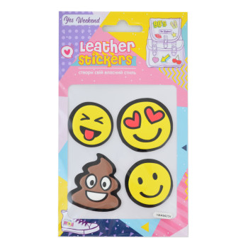 Набор наклеек YES Leather stikers Smile 531628