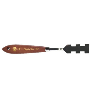 Мастихин металлический прямоугольный Santi HP-19 310876 6.3 см