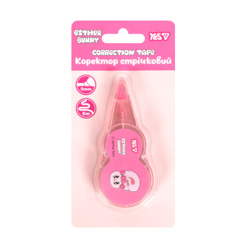 Корректор-ручка ленточный YES Esther Bunny 340128 6 м