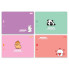 Альбом для рисования А4 скоба с перфорацией YES Fluffy fiends 130651 20 листов
