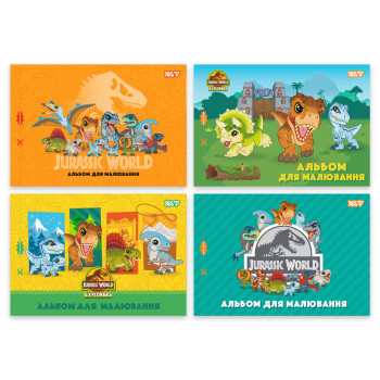 Альбом для рисования А4 YES Jurassic World Kids 130619 12 листов