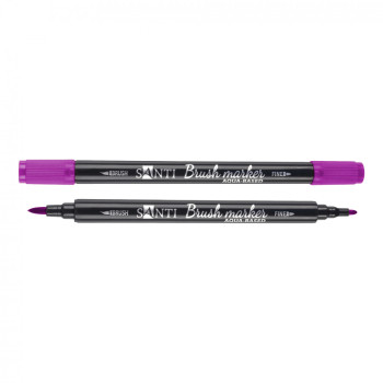 Маркер акварельный Santi Brush SWB-09 391065 фиолетовый