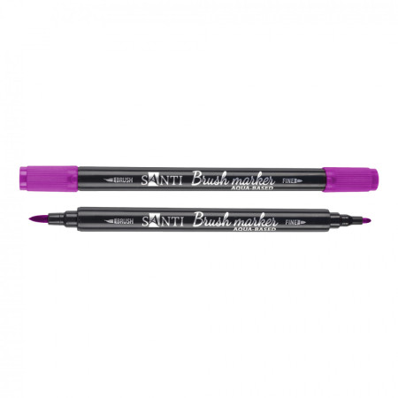 Маркер акварельный Santi Brush SWB-09 391065 фиолетовый