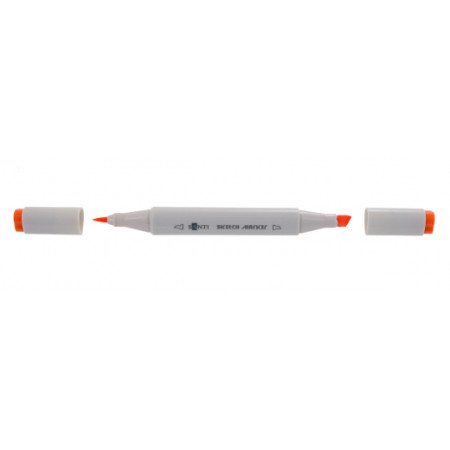 Маркер двусторонний Santi sketch SM-12 390513 оранжевый