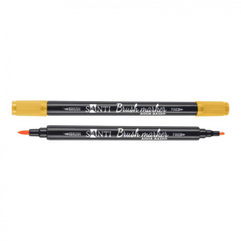 Маркер акварельный Santi Brush SWB-03 391059 медовый