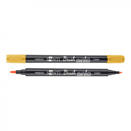 Маркер акварельный Santi Brush SWB-03 391059 медовый
