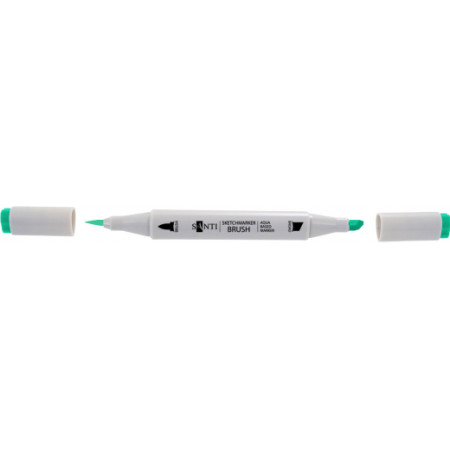 Маркер двусторонний акварельный Santi sketch SM-71 390744 бледно-зеленый