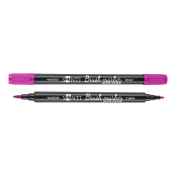Маркер акварельный Santi Brush SWB-08 391064 фуксия