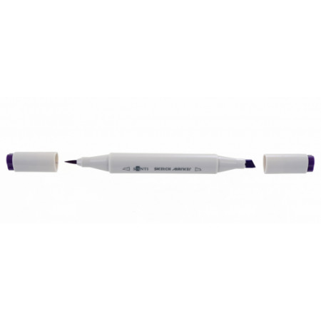 Маркер двусторонний Santi sketch SM-09 390507 фиолетовый