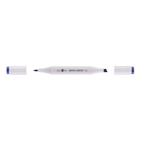 Маркер двусторонний Santi sketch SM-38 390579 фиолетово-серый