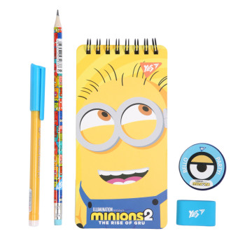 Набор канцелярский YES Minions 450248 5 предметов