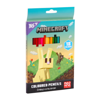 Набор двусторонних цветных карандашей YES Minecraft Spring 290773 36 цветов