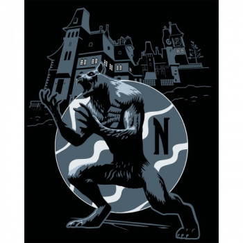 Картина по номерам с LED подсветкой Santi Wednesday Awakening the Beast 955077 40х50 см