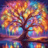 Картина по номерам Santi Сказочное дерево 955071 40х40 см