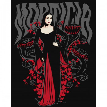 Картина по номерам Santi Wednesday Morticia Addams 954423 40х50 см
