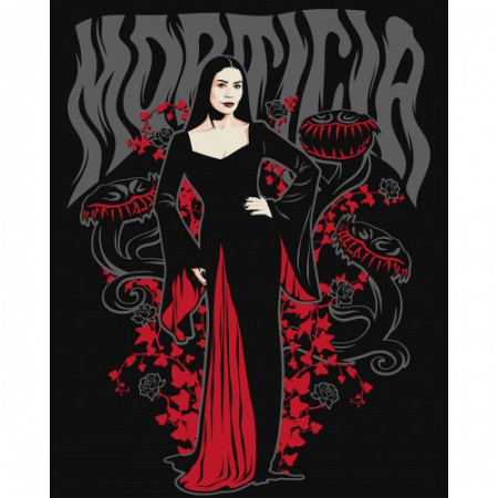 Картина по номерам Santi Wednesday Morticia Addams 954423 40х50 см