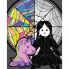 Картина по номерам с LED подсветкой Santi Wednesday Creepy Dolls 955070 40х50 см