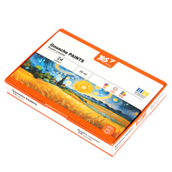 Гуашь YES Orange Line 230434 24 цвета 20 мл