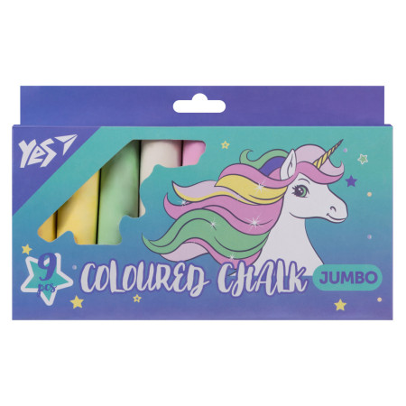 Мел цветной круглый Yes Glamour 400507 9 цветов