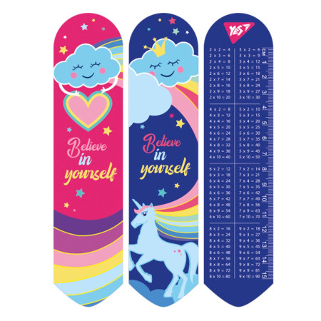 Закладка для книги YES 2D Rainbow 707468 19х4.5 см