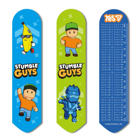 Закладка для книги YES 2D Stumble Guys Heroes 708745 19х4.5 см