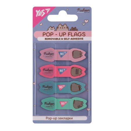 Закладки для книг Pop-up Yes Pusheen 170443 80 шт
