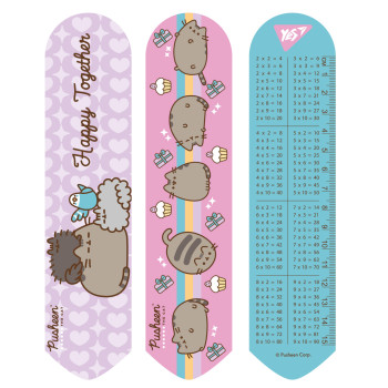 Закладка для книги 2D YES Pusheen friends 708132 19х4.5 см