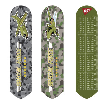 Закладка для книги YES 2D Military green 708145 19х4.5 см