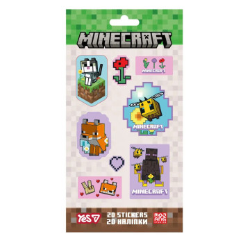Набор наклеек 2D YES Minecraft Spring Cute 708533 8 наклеек