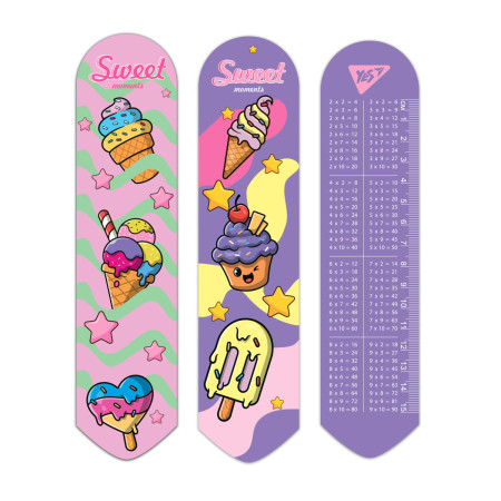 Закладка для книги YES 2D Sweet Cream 708336 19х4.5 см