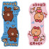 Закладка для книги магнитная YES Line Friends Brown and Choco 708106 2 шт