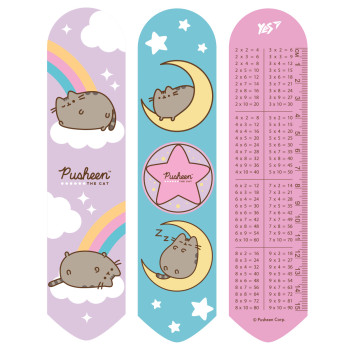 Закладка для книги 2D YES Pusheen rainbow 708133 19х4.5 см