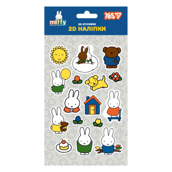 Набор наклеек 2D YES Miffy 708538 16 наклеек