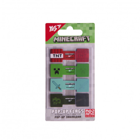 Закладки для книг Pop-up Yes Minecraft 170441 80 шт