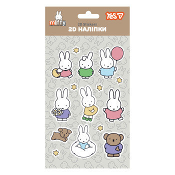 Набор наклеек 2D YES Miffy Cute 708539 15 наклеек