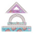 Набор линеек YES Pusheen 370675 3 предмета