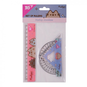 Набор линеек YES Pusheen 370688 3 предмета