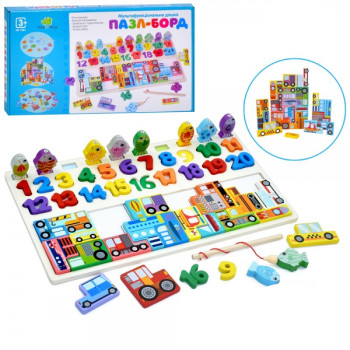 Деревянная игрушка Tree Toys Многофункциональная досточка MD-1981