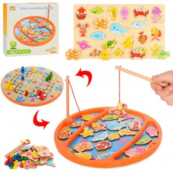 Деревянная игрушка Рыбалка MD 1785