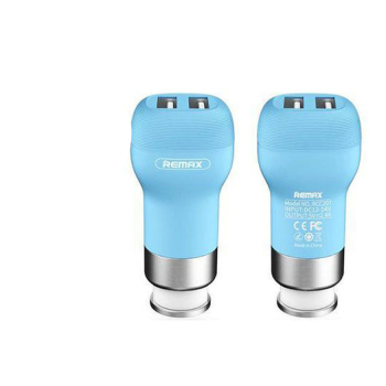 Автомобильное зарядное устройство Flinc RCC-207 2*USB blue Remax 344003
