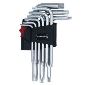 Набор Г-образных ключей TORX Haisser 481114 102896 9 од