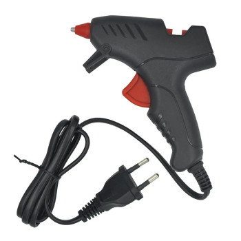 Клеевой пистолет Haisser 20W 80433 черный