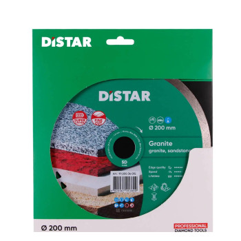 Круг алмазный Distar Сorona 1A1R Granite 16601 200 мм серебристый