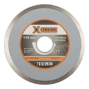 Круг алмазный по плитке X-Treme 29490 180x5x25.4 мм серебристый