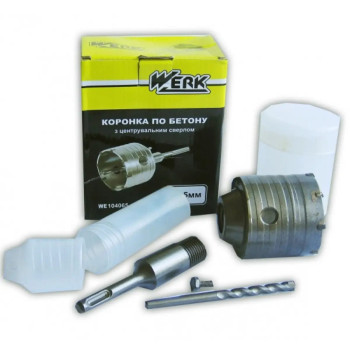Коронка по бетону SDS-Plus Werk 34853 65 мм