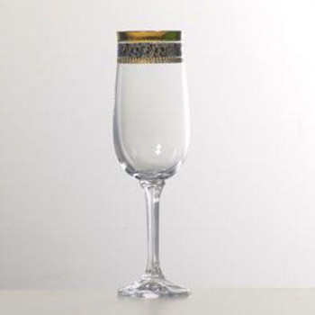 Набор бокалов для шампанского 180 мл 6 шт Diana Bohemia 40157/43249/180