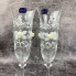 Набор бокалов ручной работы для шампанского Bohemia Розочка 2015-R 190 мл 2 шт
